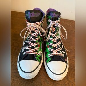 Converse Unisex THE JOKER S WILD Harley Quinn US M 6 Women’s size 8 sneakers